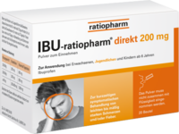IBU-RATIOPHARM direkt 200 mg Pulver zum Einnehmen